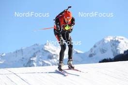 14.12.2013, Annecy-Le Grand Bornand, France (FRA): Joel Sloof (NED) - IBU world cup biathlon, sprint men, Annecy-Le Grand Bornand (FRA). www.nordicfocus.com. © Manzoni/NordicFocus. Every downloaded picture is fee-liable.