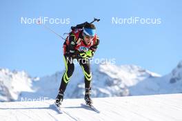 14.12.2013, Annecy-Le Grand Bornand, France (FRA): Jean Guillaume Beatrix (FRA) - IBU world cup biathlon, sprint men, Annecy-Le Grand Bornand (FRA). www.nordicfocus.com. © Manzoni/NordicFocus. Every downloaded picture is fee-liable.