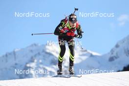 14.12.2013, Annecy-Le Grand Bornand, France (FRA): Alexis Boeuf (FRA) - IBU world cup biathlon, sprint men, Annecy-Le Grand Bornand (FRA). www.nordicfocus.com. © Manzoni/NordicFocus. Every downloaded picture is fee-liable.