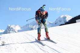 14.12.2013, Annecy-Le Grand Bornand, France (FRA): Tobias Arwidson (SWE) - IBU world cup biathlon, sprint men, Annecy-Le Grand Bornand (FRA). www.nordicfocus.com. © Manzoni/NordicFocus. Every downloaded picture is fee-liable.