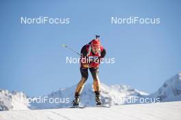 14.12.2013, Annecy-Le Grand Bornand, France (FRA): Arnd Peiffer (GER) - IBU world cup biathlon, sprint men, Annecy-Le Grand Bornand (FRA). www.nordicfocus.com. © Manzoni/NordicFocus. Every downloaded picture is fee-liable.
