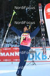 14.12.2013, Annecy-Le Grand Bornand, France (FRA): Martin Fourcade (FRA) - IBU world cup biathlon, sprint men, Annecy-Le Grand Bornand (FRA). www.nordicfocus.com. © Manzoni/NordicFocus. Every downloaded picture is fee-liable.