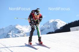 14.12.2013, Annecy-Le Grand Bornand, France (FRA): Christian de Lorenzi (ITA) - IBU world cup biathlon, sprint men, Annecy-Le Grand Bornand (FRA). www.nordicfocus.com. © Manzoni/NordicFocus. Every downloaded picture is fee-liable.