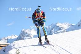 14.12.2013, Annecy-Le Grand Bornand, France (FRA): Carl-Johan Bergman (SWE) - IBU world cup biathlon, sprint men, Annecy-Le Grand Bornand (FRA). www.nordicfocus.com. © Manzoni/NordicFocus. Every downloaded picture is fee-liable.
