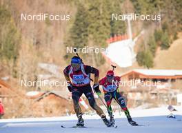 14.12.2013, Annecy-Le Grand Bornand, France (FRA): Eric Lesser (GER) - IBU world cup biathlon, sprint men, Annecy-Le Grand Bornand (FRA). www.nordicfocus.com. © Manzoni/NordicFocus. Every downloaded picture is fee-liable.