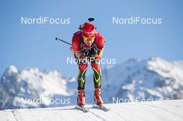 14.12.2013, Annecy-Le Grand Bornand, France (FRA): Ondrej Moravec (CZE) - IBU world cup biathlon, sprint men, Annecy-Le Grand Bornand (FRA). www.nordicfocus.com. © Manzoni/NordicFocus. Every downloaded picture is fee-liable.