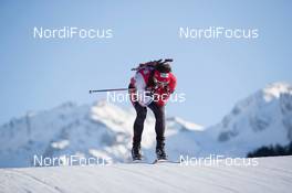 14.12.2013, Annecy-Le Grand Bornand, France (FRA): Jean Philippe Leguellec (CAN) - IBU world cup biathlon, sprint men, Annecy-Le Grand Bornand (FRA). www.nordicfocus.com. © Manzoni/NordicFocus. Every downloaded picture is fee-liable.