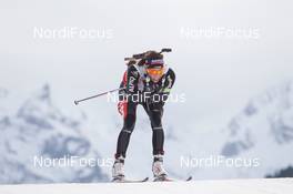 14.12.2013, Annecy-Le Grand Bornand, France (FRA): Selina Gasparin (SUI) - IBU world cup biathlon, sprint women, Annecy-Le Grand Bornand (FRA). www.nordicfocus.com. © Manzoni/NordicFocus. Every downloaded picture is fee-liable.