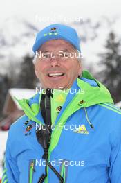 14.12.2013, Annecy-Le Grand Bornand, France (FRA): Bernard Voyer (CAN), IBU IR - IBU world cup biathlon, sprint women, Annecy-Le Grand Bornand (FRA). www.nordicfocus.com. © Manzoni/NordicFocus. Every downloaded picture is fee-liable.