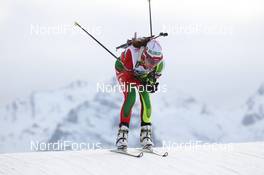 14.12.2013, Annecy-Le Grand Bornand, France (FRA): Nadezhda Skardino (BLR) - IBU world cup biathlon, sprint women, Annecy-Le Grand Bornand (FRA). www.nordicfocus.com. © Manzoni/NordicFocus. Every downloaded picture is fee-liable.