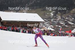 14.12.2013, Annecy-Le Grand Bornand, France (FRA): Diana Rasimoviciute (LTU) - IBU world cup biathlon, sprint women, Annecy-Le Grand Bornand (FRA). www.nordicfocus.com. © Manzoni/NordicFocus. Every downloaded picture is fee-liable.