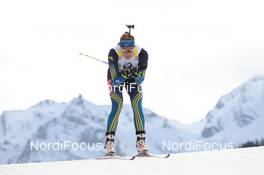 14.12.2013, Annecy-Le Grand Bornand, France (FRA): Anna-Karin Stroemstedt (SWE) - IBU world cup biathlon, sprint women, Annecy-Le Grand Bornand (FRA). www.nordicfocus.com. © Manzoni/NordicFocus. Every downloaded picture is fee-liable.