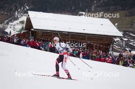 14.12.2013, Annecy-Le Grand Bornand, France (FRA): Katharina Innerhofer (AUT) - IBU world cup biathlon, sprint women, Annecy-Le Grand Bornand (FRA). www.nordicfocus.com. © Manzoni/NordicFocus. Every downloaded picture is fee-liable.