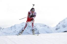 14.12.2013, Annecy-Le Grand Bornand, France (FRA): Fuyuko Suzuki (JPN) - IBU world cup biathlon, sprint women, Annecy-Le Grand Bornand (FRA). www.nordicfocus.com. © Manzoni/NordicFocus. Every downloaded picture is fee-liable.