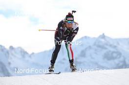 14.12.2013, Annecy-Le Grand Bornand, France (FRA): Nicole Gontier (ITA) - IBU world cup biathlon, sprint women, Annecy-Le Grand Bornand (FRA). www.nordicfocus.com. © Manzoni/NordicFocus. Every downloaded picture is fee-liable.