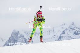 14.12.2013, Annecy-Le Grand Bornand, France (FRA): Andreja Mali (SLO) - IBU world cup biathlon, sprint women, Annecy-Le Grand Bornand (FRA). www.nordicfocus.com. © Manzoni/NordicFocus. Every downloaded picture is fee-liable.
