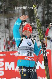 14.12.2013, Annecy-Le Grand Bornand, France (FRA): Valj Semerenko (UKR) - IBU world cup biathlon, sprint women, Annecy-Le Grand Bornand (FRA). www.nordicfocus.com. © Manzoni/NordicFocus. Every downloaded picture is fee-liable.