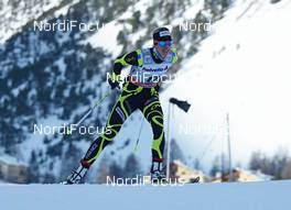01.01.2013, Val Muestair, Switzerland (SUI): Aurore Jean (FRA) - FIS world cup cross-country, tour de ski, individual sprint, Val Muestair (SUI). www.nordicfocus.com. © Felgenhauer/NordicFocus. Every downloaded picture is fee-liable.
