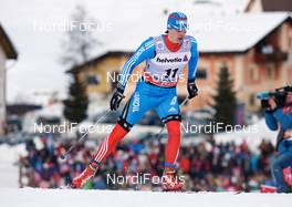 01.01.2013, Val Muestair, Switzerland (SUI): Alexander Bessmertnykh (RUS) - FIS world cup cross-country, tour de ski, individual sprint, Val Muestair (SUI). www.nordicfocus.com. © Felgenhauer/NordicFocus. Every downloaded picture is fee-liable.