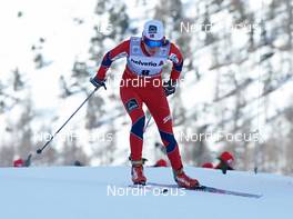 01.01.2013, Val Muestair, Switzerland (SUI): Heidi Weng (NOR) - FIS world cup cross-country, tour de ski, individual sprint, Val Muestair (SUI). www.nordicfocus.com. © Felgenhauer/NordicFocus. Every downloaded picture is fee-liable.