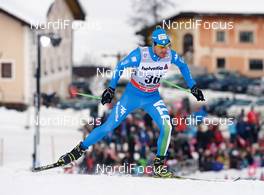 01.01.2013, Val Muestair, Switzerland (SUI): David Hofer (ITA) - FIS world cup cross-country, tour de ski, individual sprint, Val Muestair (SUI). www.nordicfocus.com. © Felgenhauer/NordicFocus. Every downloaded picture is fee-liable.