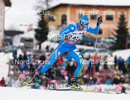 01.01.2013, Val Muestair, Switzerland (SUI): Roland Clara (ITA) - FIS world cup cross-country, tour de ski, individual sprint, Val Muestair (SUI). www.nordicfocus.com. © Felgenhauer/NordicFocus. Every downloaded picture is fee-liable.