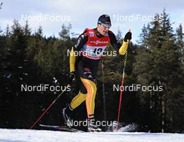 04.01.2013, Cortina-Toblach, Italy (ITA): Andreas Katz (GER) - FIS world cup cross-country, tour de ski, 5km men, Cortina-Toblach (ITA). www.nordicfocus.com. © Felgenhauer/NordicFocus. Every downloaded picture is fee-liable.