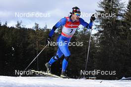 04.01.2013, Cortina-Toblach, Italy (ITA): Ales Razym (CZE) - FIS world cup cross-country, tour de ski, 5km men, Cortina-Toblach (ITA). www.nordicfocus.com. © Felgenhauer/NordicFocus. Every downloaded picture is fee-liable.
