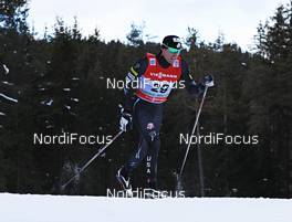 04.01.2013, Cortina-Toblach, Italy (ITA): Andrew Newell (USA) - FIS world cup cross-country, tour de ski, 5km men, Cortina-Toblach (ITA). www.nordicfocus.com. © Felgenhauer/NordicFocus. Every downloaded picture is fee-liable.