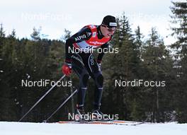 04.01.2013, Cortina-Toblach, Italy (ITA): Toni Livers (SUI) - FIS world cup cross-country, tour de ski, 5km men, Cortina-Toblach (ITA). www.nordicfocus.com. © Felgenhauer/NordicFocus. Every downloaded picture is fee-liable.