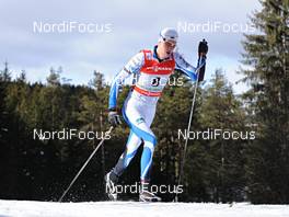 04.01.2013, Cortina-Toblach, Italy (ITA): Aivar Rehemaa (EST) - FIS world cup cross-country, tour de ski, 5km men, Cortina-Toblach (ITA). www.nordicfocus.com. © Felgenhauer/NordicFocus. Every downloaded picture is fee-liable.