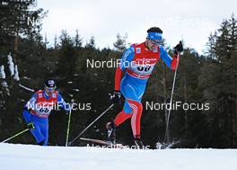 04.01.2013, Cortina-Toblach, Italy (ITA): Ilia Chernousov (RUS) - FIS world cup cross-country, tour de ski, 5km men, Cortina-Toblach (ITA). www.nordicfocus.com. © Felgenhauer/NordicFocus. Every downloaded picture is fee-liable.