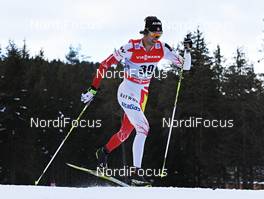 04.01.2013, Cortina-Toblach, Italy (ITA): Len Valjas (CAN) - FIS world cup cross-country, tour de ski, 5km men, Cortina-Toblach (ITA). www.nordicfocus.com. © Felgenhauer/NordicFocus. Every downloaded picture is fee-liable.