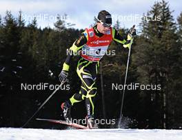 04.01.2013, Cortina-Toblach, Italy (ITA): Ivan Perrillat Boiteux (FRA) - FIS world cup cross-country, tour de ski, 5km men, Cortina-Toblach (ITA). www.nordicfocus.com. © Felgenhauer/NordicFocus. Every downloaded picture is fee-liable.