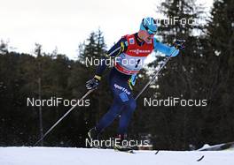 04.01.2013, Cortina-Toblach, Italy (ITA): Nikolay Chebotko (KAZ) - FIS world cup cross-country, tour de ski, 5km men, Cortina-Toblach (ITA). www.nordicfocus.com. © Felgenhauer/NordicFocus. Every downloaded picture is fee-liable.