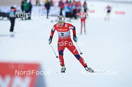 03.01.2013, Cortina-Toblach, Italy (ITA): Therese Johaug (NOR) - FIS world cup cross-country, tour de ski, pursuit women, Cortina-Toblach (ITA). www.nordicfocus.com. © Felgenhauer/NordicFocus. Every downloaded picture is fee-liable.
