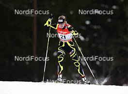 03.01.2013, Cortina-Toblach, Italy (ITA): Aurore Jean (FRA) - FIS world cup cross-country, tour de ski, pursuit women, Cortina-Toblach (ITA). www.nordicfocus.com. © Felgenhauer/NordicFocus. Every downloaded picture is fee-liable.