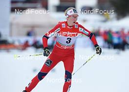 03.01.2013, Cortina-Toblach, Italy (ITA): Kristin Stoermer Steira (NOR) - FIS world cup cross-country, tour de ski, pursuit women, Cortina-Toblach (ITA). www.nordicfocus.com. © Felgenhauer/NordicFocus. Every downloaded picture is fee-liable.
