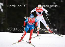 03.01.2013, Cortina-Toblach, Italy (ITA): l-r: Yulia Tchekaleva (RUS), Emma Wiken (SWE) - FIS world cup cross-country, tour de ski, pursuit women, Cortina-Toblach (ITA). www.nordicfocus.com. © Felgenhauer/NordicFocus. Every downloaded picture is fee-liable.