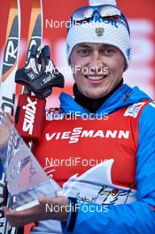 06.01.2013, Val di Fiemme, Italy (ITA): Alexander Legkov (RUS) - FIS world cup cross-country, tour de ski, final climb men, Val di Fiemme (ITA). www.nordicfocus.com. © Felgenhauer/NordicFocus. Every downloaded picture is fee-liable.