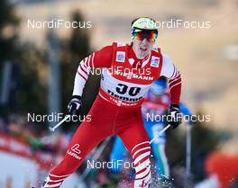 06.01.2013, Val di Fiemme, Italy (ITA): Johannes Duerr (AUT) - FIS world cup cross-country, tour de ski, final climb men, Val di Fiemme (ITA). www.nordicfocus.com. © Felgenhauer/NordicFocus. Every downloaded picture is fee-liable.