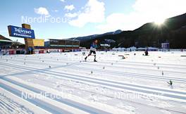 05.01.2013, Val di Fiemme, Italy (ITA): the track is ready for the race - FIS world cup cross-country, tour de ski, mass women, Val di Fiemme (ITA). www.nordicfocus.com. © Felgenhauer/NordicFocus. Every downloaded picture is fee-liable.