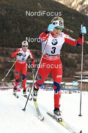 05.01.2013, Val di Fiemme, Italy (ITA): Therese Johaug (NOR) - FIS world cup cross-country, tour de ski, mass women, Val di Fiemme (ITA). www.nordicfocus.com. © Felgenhauer/NordicFocus. Every downloaded picture is fee-liable.