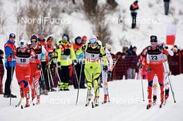 12.01.2013, Liberec, Czech Republic (CZE): l-r: Maiken Caspersen Falla (NOR), Katja Visnar (SLO), Kari Vikhagen Gjeitnes (NOR) - FIS world cup cross-country, individual sprint, Liberec (CZE). www.nordicfocus.com. © Felgenhauer/NordicFocus. Every downloaded picture is fee-liable.