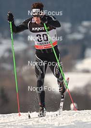 12.01.2013, Liberec, Czech Republic (CZE): Jovian Hediger (SUI) - FIS world cup cross-country, individual sprint, Liberec (CZE). www.nordicfocus.com. © Felgenhauer/NordicFocus. Every downloaded picture is fee-liable.