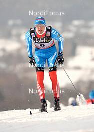 12.01.2013, Liberec, Czech Republic (CZE): Nikita Kriukov (RUS) - FIS world cup cross-country, individual sprint, Liberec (CZE). www.nordicfocus.com. © Felgenhauer/NordicFocus. Every downloaded picture is fee-liable.