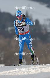 12.01.2013, Liberec, Czech Republic (CZE): Fabio Pasini (ITA) - FIS world cup cross-country, individual sprint, Liberec (CZE). www.nordicfocus.com. © Felgenhauer/NordicFocus. Every downloaded picture is fee-liable.