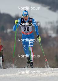 12.01.2013, Liberec, Czech Republic (CZE): David Hofer (ITA) - FIS world cup cross-country, individual sprint, Liberec (CZE). www.nordicfocus.com. © Felgenhauer/NordicFocus. Every downloaded picture is fee-liable.