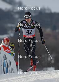 12.01.2013, Liberec, Czech Republic (CZE): Mauro Gruber (SUI) - FIS world cup cross-country, individual sprint, Liberec (CZE). www.nordicfocus.com. © Felgenhauer/NordicFocus. Every downloaded picture is fee-liable.