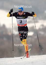 12.01.2013, Liberec, Czech Republic (CZE): Tim Tscharnke (GER) - FIS world cup cross-country, individual sprint, Liberec (CZE). www.nordicfocus.com. © Felgenhauer/NordicFocus. Every downloaded picture is fee-liable.